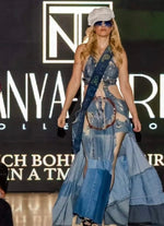 TM Denim Peace Runway Maxidress