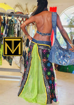 TM hand-beaded skirt (sorted fabric)