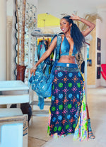 TM hand-beaded skirt (sorted fabric)