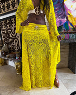 TM Yellow Lace Skirt