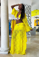 TM Yellow Lace Skirt
