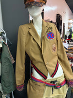 TM Khaki Blazer w/ Stripe