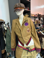 TM Khaki Blazer w/ Stripe