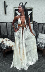 TM Cream Tiger Leaf Maxi