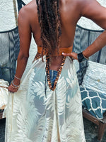 TM Cream Tiger Leaf Maxi