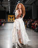 Coachella TM Feather Vest