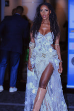 TM HAND-MADE LACE GODDESS GOWN - $1095